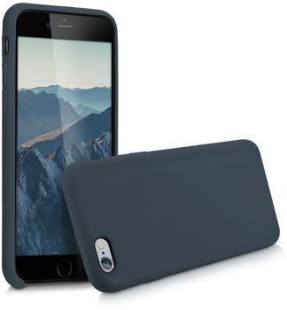 kwmobile Apple iPhone 6 / 6S Hülle - Handyhülle für Apple iPhone 6 / 6S - Handy Case in Dunkelblau matt
