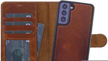 Burkley Book Case (Galaxy S21 Plus) Brown