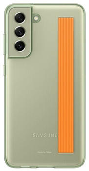 Samsung Slim Strap Cover (Galaxy S21 FE) Oliv Grün