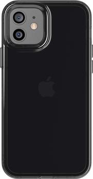 Tech21 UK Tech 21 Evo Tint für Apple iPhone 12 und 12 Pro 5G - Keimbekämpfung antimikrobielle Handyhülle mit 3,6 m Fallschutz, Carbon