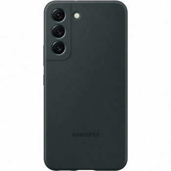 Samsung Silicone Cover (Galaxy S22) Dark Green