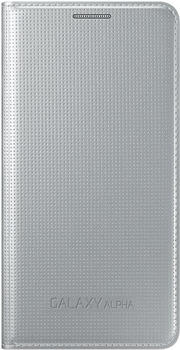 Samsung Flip Cover Silver (Galaxy Alpha)