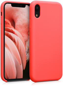 kwmobile Apple iPhone XR Hülle - Handyhülle für Apple iPhone XR - Handy Case in Living Coral