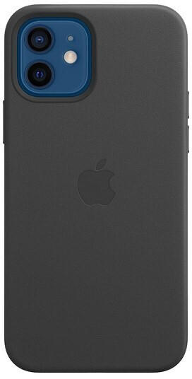 Apple Leder Case mit MagSafe (iPhone 12/iPhone 12 Pro) Schwarz