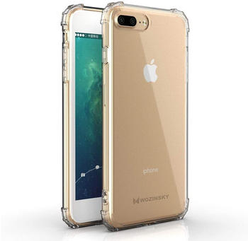 COFI1453 Panzerhülle Bumper Wozinsky Roar Armor SchutzHülle kompatibel mit iPhone 8 Plus Silikon Hülle Zubehör Tasche Panzerschale Panzer in Transparent