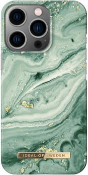 iDeal of Sweden Fashion Cover für iPhone 13 Pro Mint Swirl Marble