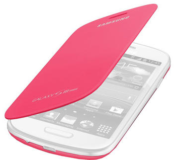 Samsung Flip-Cover pink (Galaxy S3 mini)