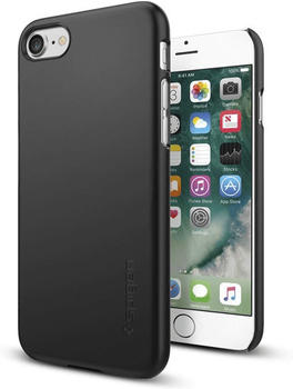 Spigen Thin Fit Case (iPhone 7) schwarz