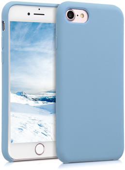 kwmobile Apple iPhone 7 / 8 Hülle - Handyhülle für Apple iPhone 7 / 8 - Handy Case in Taubenblau