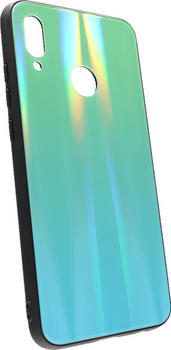 AGM 30197 Backcover Huawei P Smart 2019 Gehärtetes Glas Thermoplastisches Polyurethan Mint