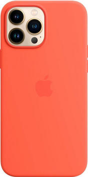 Apple Silikon Case mit MagSafe (iPhone 13 Pro Max) Nektarine