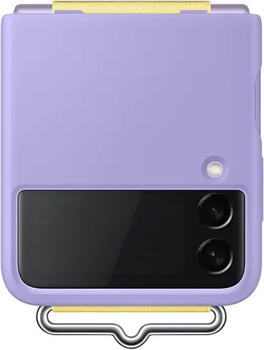 Samsung Silicone Cover with Strap (Galaxy Z Flip 3) Lavender