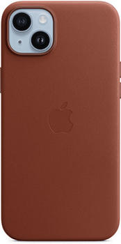 Apple Leder Case mit MagSafe (iPhone 14 Plus) Umbra