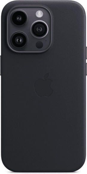 Apple Leder Case mit MagSafe (iPhone 14 Pro) Mitternacht