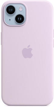 Apple Silikon Case mit MagSafe (iPhone 14) Flieder