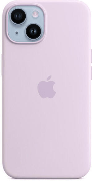 Apple Silikon Case mit MagSafe (iPhone 14) Flieder