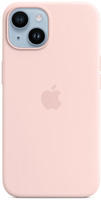 Apple iPhone 14 Silikon Case mit Magsafe - Kalkrosa