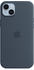 Apple Silikon Case mit MagSafe (iPhone 14 Plus) Sturmblau
