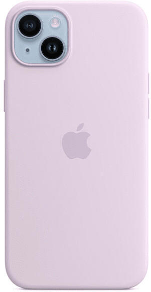 Apple Silikon Case mit MagSafe (iPhone 14 Plus) Flieder