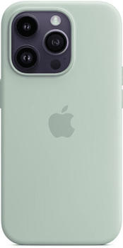 Apple Silikon Case mit MagSafe (iPhone 14 Pro) Agavengrün