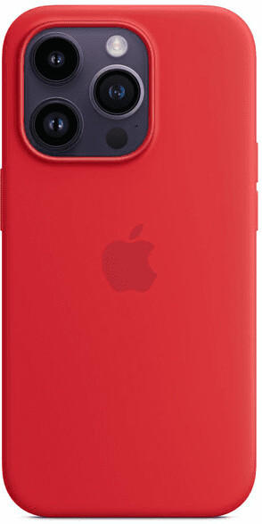 Apple Silikon Case mit MagSafe (iPhone 14 Pro) RED