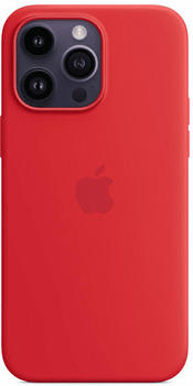 Apple Silikon Case mit MagSafe (iPhone 14 Pro Max) RED