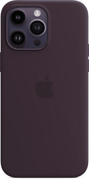 Apple Silikon Case mit MagSafe (iPhone 14 Pro Max) Holunder