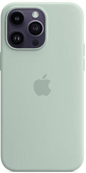 Apple Silikon Case mit MagSafe (iPhone 14 Pro Max) Agavengrün