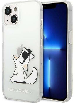 Karl Lagerfeld Handy-Case Choupette Fun for iPhone 14 Plus, Transparent