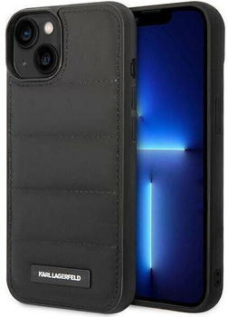 Karl Lagerfeld Handy-Case Puffy Elongated Logo for iPhone 14, Black