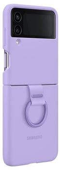 Samsung Silicone Cover with Ring (Galaxy Z Flip 4) Bora Purple