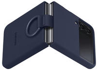 Samsung EF-PF721TNEGWW, Samsung Silicone Cover mit Ring (Samsung Galaxy Z Flip4)