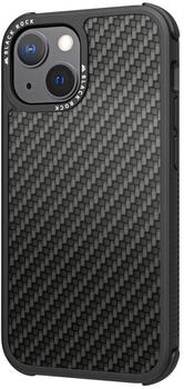 Black Rock Robust Real Carbon Cover Apple iPhone 13 Mini Schwarz