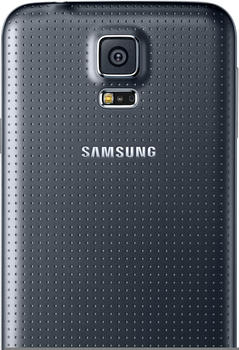 Samsung Back Cover Schwarz (Galaxy S5)