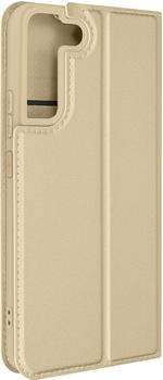 Dux Ducis Etui mit Fach & Standfunktion für Samsung Galaxy S22 Plus - Gold