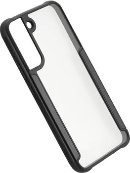 Hama Metallic Frame Backcover für Samsung Galaxy S22+ (5G) Transparent, Schwarz