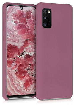 kwmobile Hülle kompatibel mit Samsung Galaxy A41 - gummiert - in Deep Rusty Rose