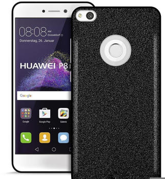 Puro Shine Cover Schwarz für Huawei P8 Lite 2017