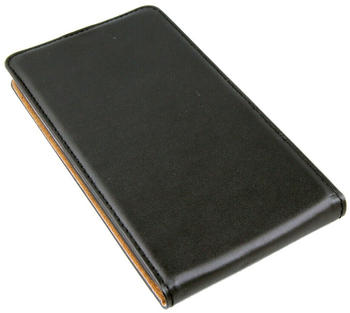 Patona Flip Case für Alcatel One Touch Pop S9 Schwarz ultra slim