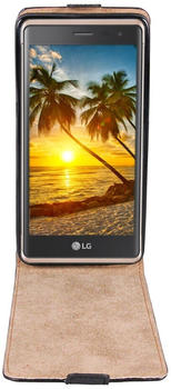 Patona Flip Case für LG Zero / Class (LG H650 / H740) schwarz ultra slim