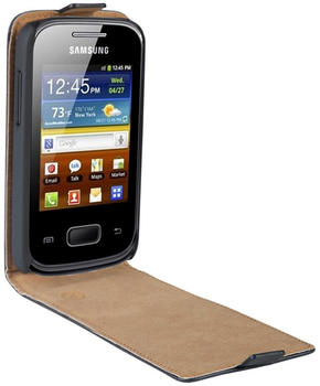 Patona Flip Case für Samsung Galaxy Pocket 2 schwarz ultra slim