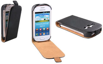 Patona Flip Case für Samsung S6810P Galaxy Fame schwarz ultra slim