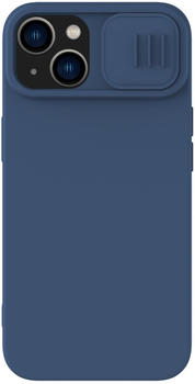 Nillkin Schutzhülle mit Kameraslider CamShield Silky für iPhone 14 Plus dark blue