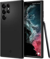 Spigen ACS03911, Spigen Thin Fit - black - Samsung Galaxy S22 Ultra