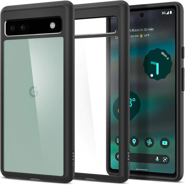 Spigen Ultra Hybrid Case (Google Pixel 6a) Matte Black