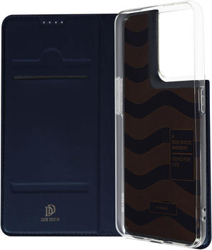 Dux Ducis Etui mit Fach & Standfunktion Oppo Reno 8 Pro 5G - Dunkelblau