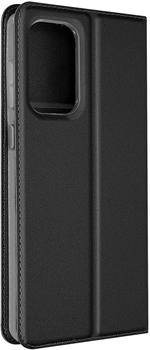 Dux Ducis Etui mit Kartenfach & Standfunktion für Samsung Galaxy A73 5G - Schwarz