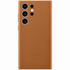 Samsung Leather Backcover (Galaxy S23 Ultra) Camel