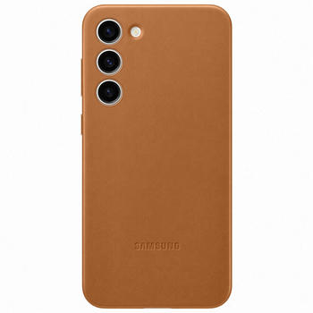 Samsung Leather Backcover (Galaxy S23+) Camel