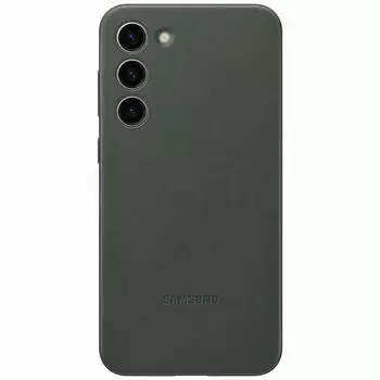 Samsung Leather Backcover (Galaxy S23+) Green